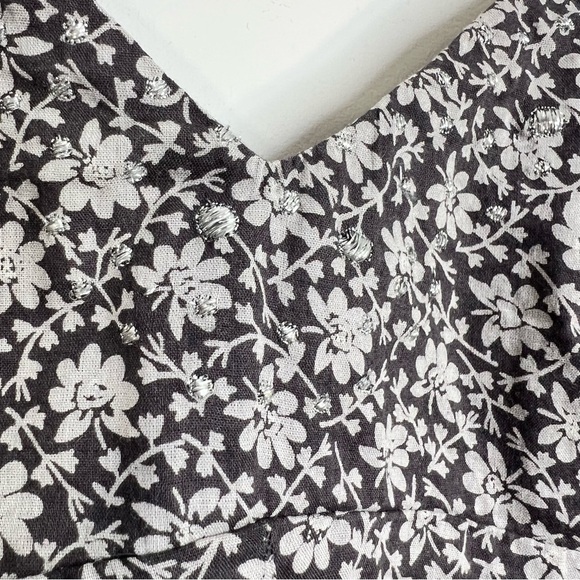 KOOKAI Paris grey ditsy floral lightweight tank top cami FR 38 - Picture 11 of 12